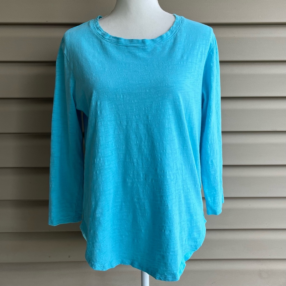•Escape By Habitat Clothing• Relaxed Fit Slub Knit Top - Size Small